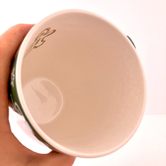 Gingerbread Men, Women & Stars Barista Mug 2001 Starbucks, New with Original Box - Picture 9 of 13